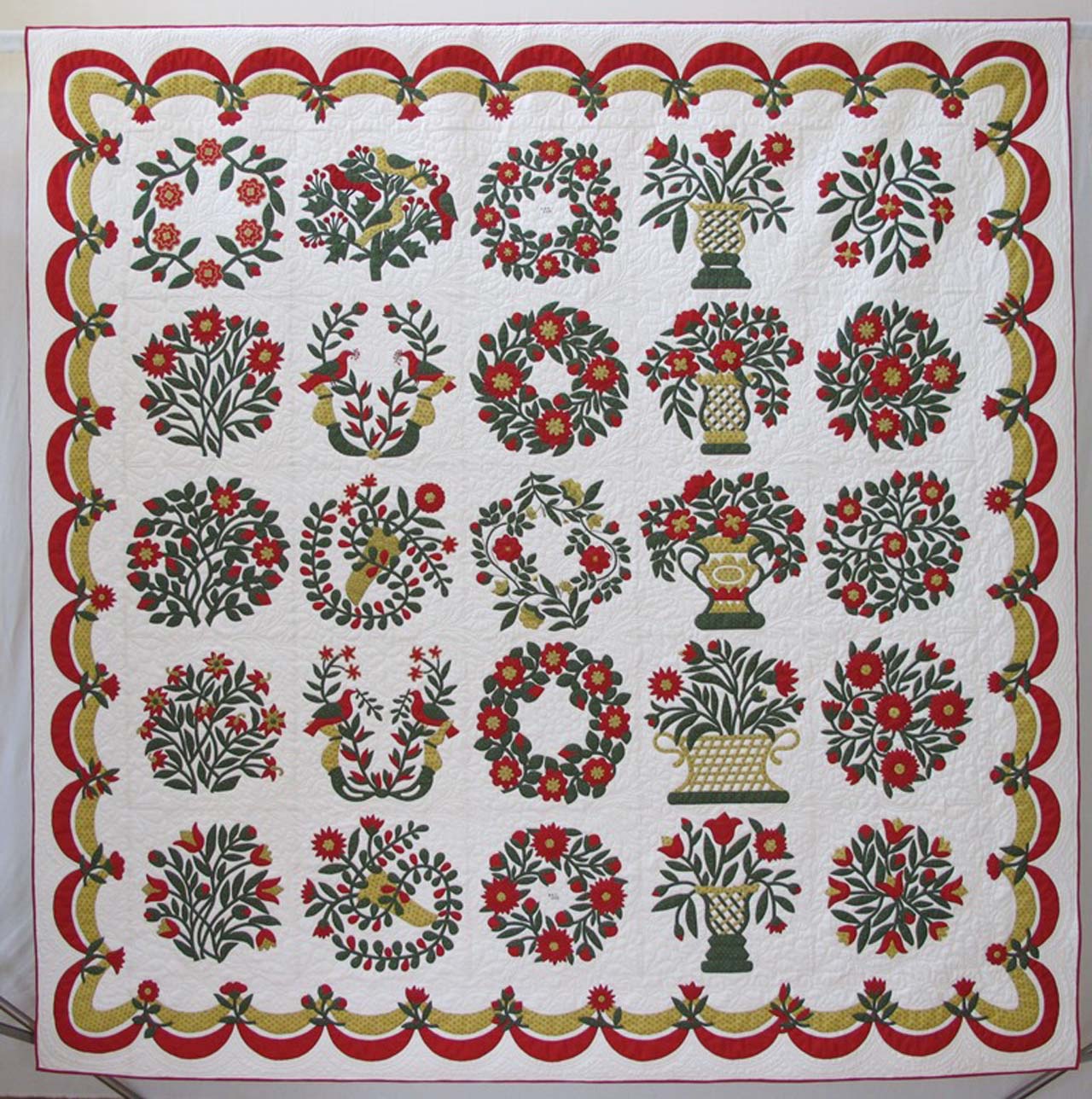 Barbara Burnham's Baltimore Garden Quilt